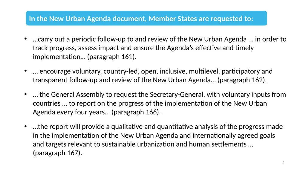 Guidelines for Reporting on the Implementation of - slide 2 of 11