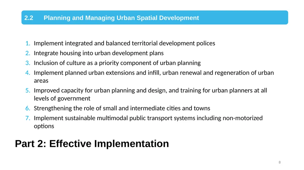 Guidelines for Reporting on the Implementation of - slide 8 of 11