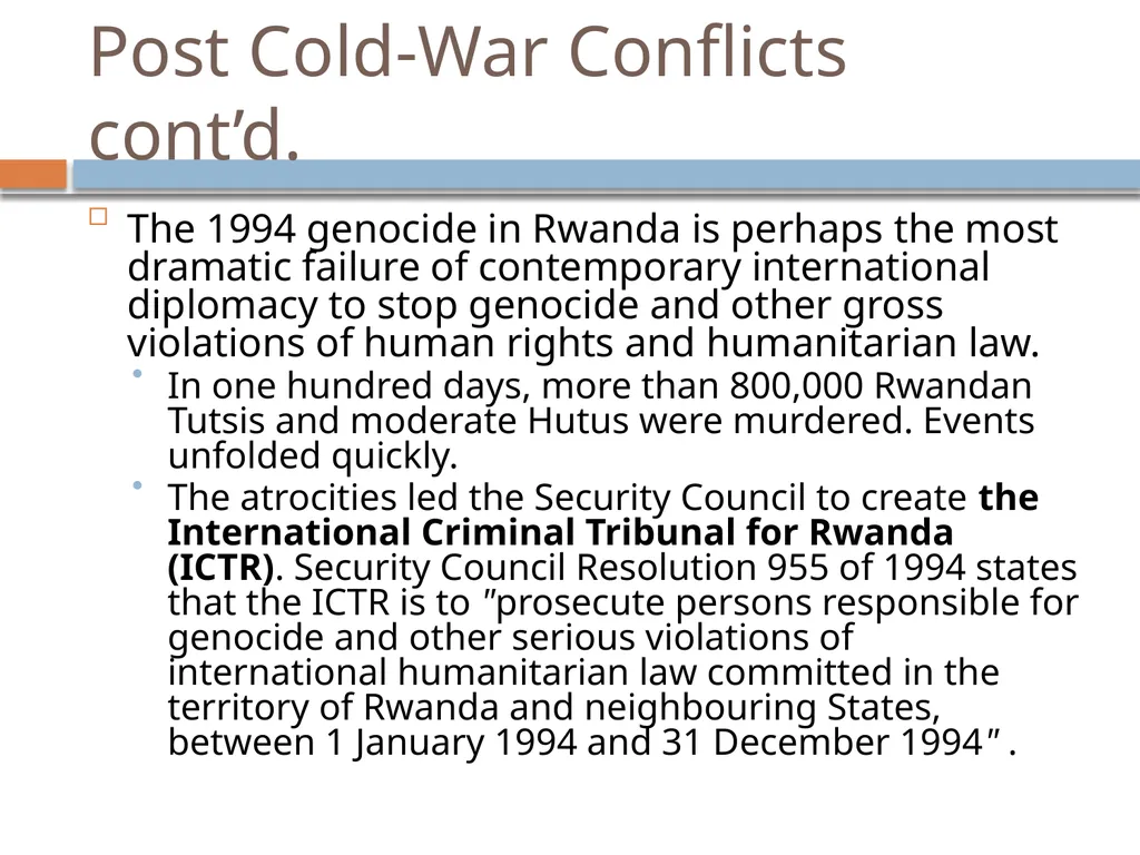 Chapter 4: The United Nations and Multilateral - slide 10 of 20