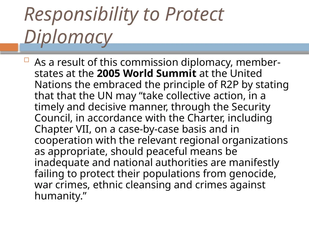 Chapter 4: The United Nations and Multilateral - slide 12 of 20