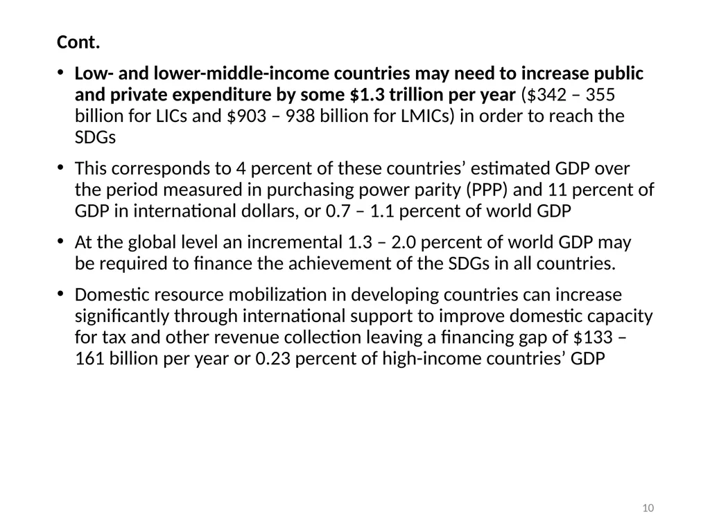 Means of Implementation -MoI (Focus SDG 17) Sachin - slide 10 of 21