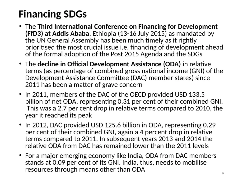 Means of Implementation -MoI (Focus SDG 17) Sachin - slide 9 of 21