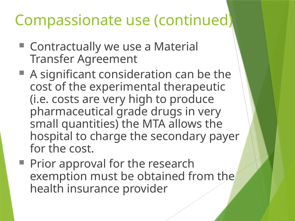 Research Contracts and Agreements Sarah J. White, - slide 28 of 53