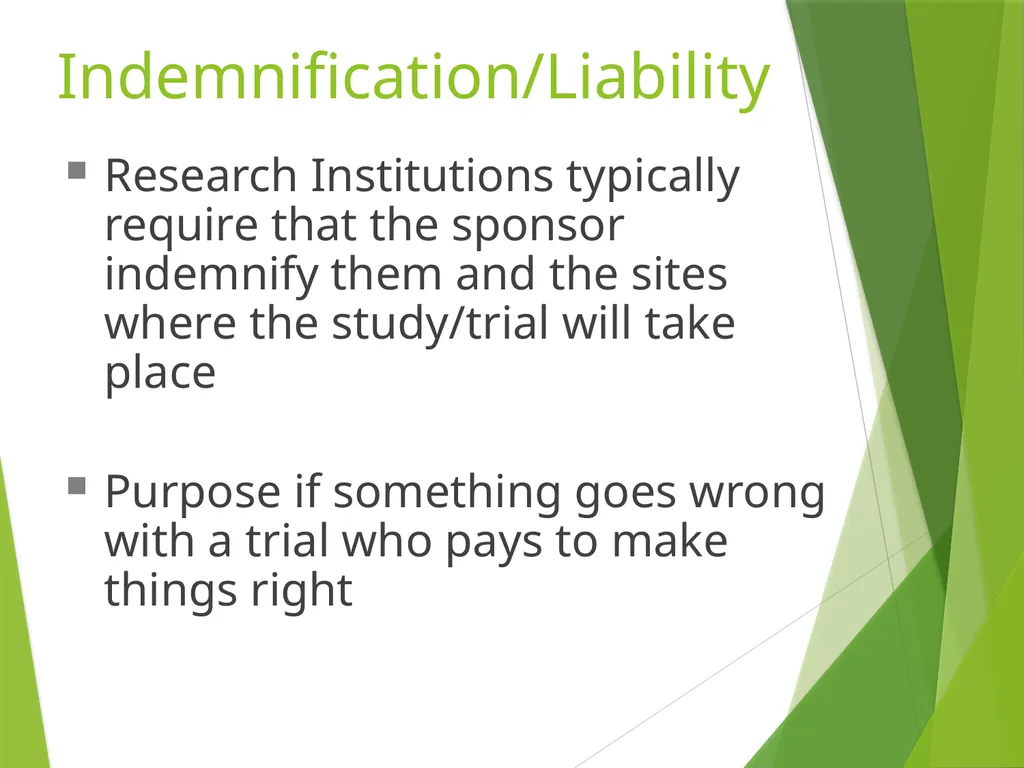 Research Contracts and Agreements Sarah J. White, - slide 48 of 53