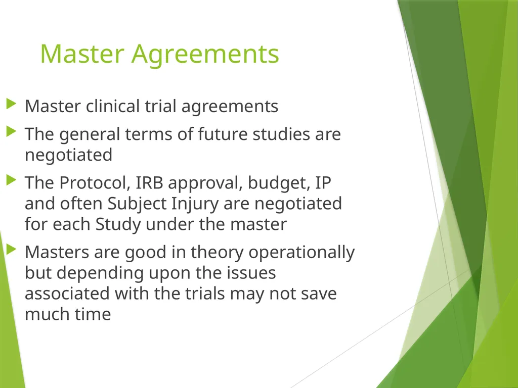 Research Contracts and Agreements Sarah J. White, - slide 5 of 53