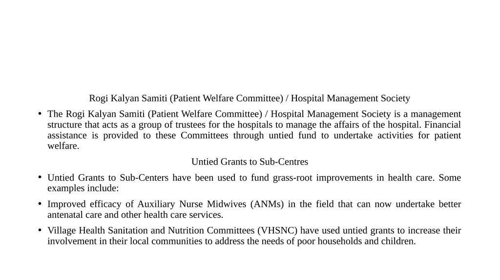 Social Welfare Administration-I Concept and - slide 12 of 19