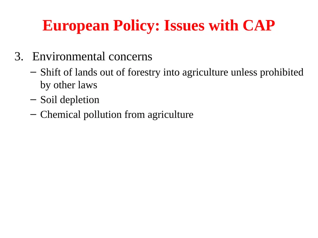 Agriculture and Food in International Trade G. - slide 21 of 30