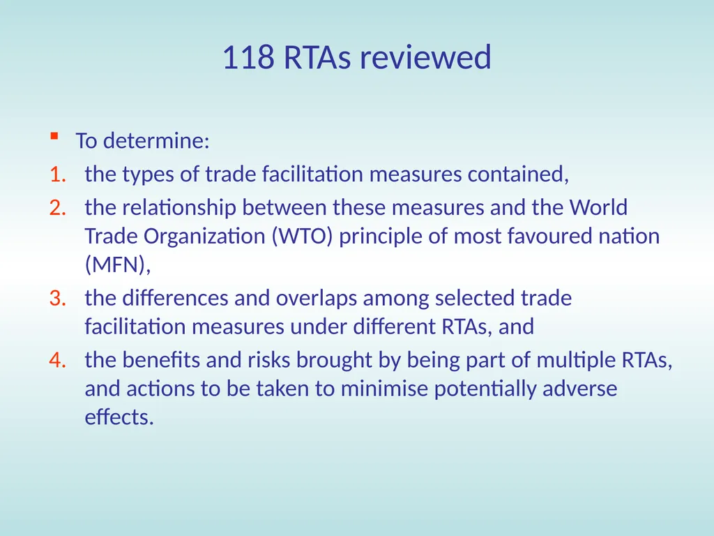11:15 – 12:30 Trade facilitation: basic concepts, - slide 35 of 67