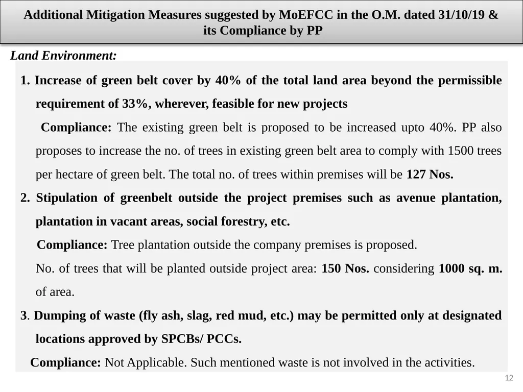 About Project & Project Proponent M/s Insulations - slide 12 of 70
