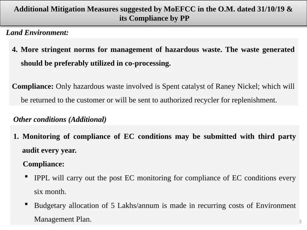 About Project & Project Proponent M/s Insulations - slide 13 of 70