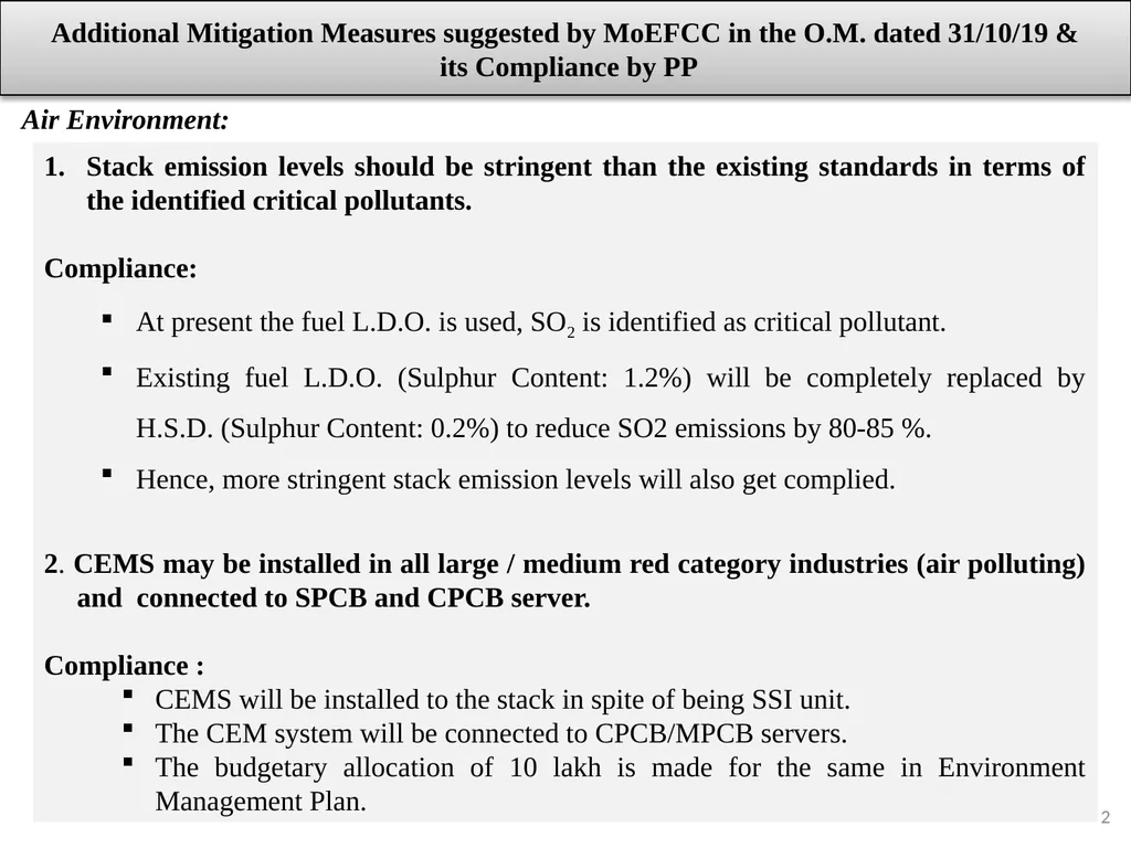 About Project & Project Proponent M/s Insulations - slide 2 of 70