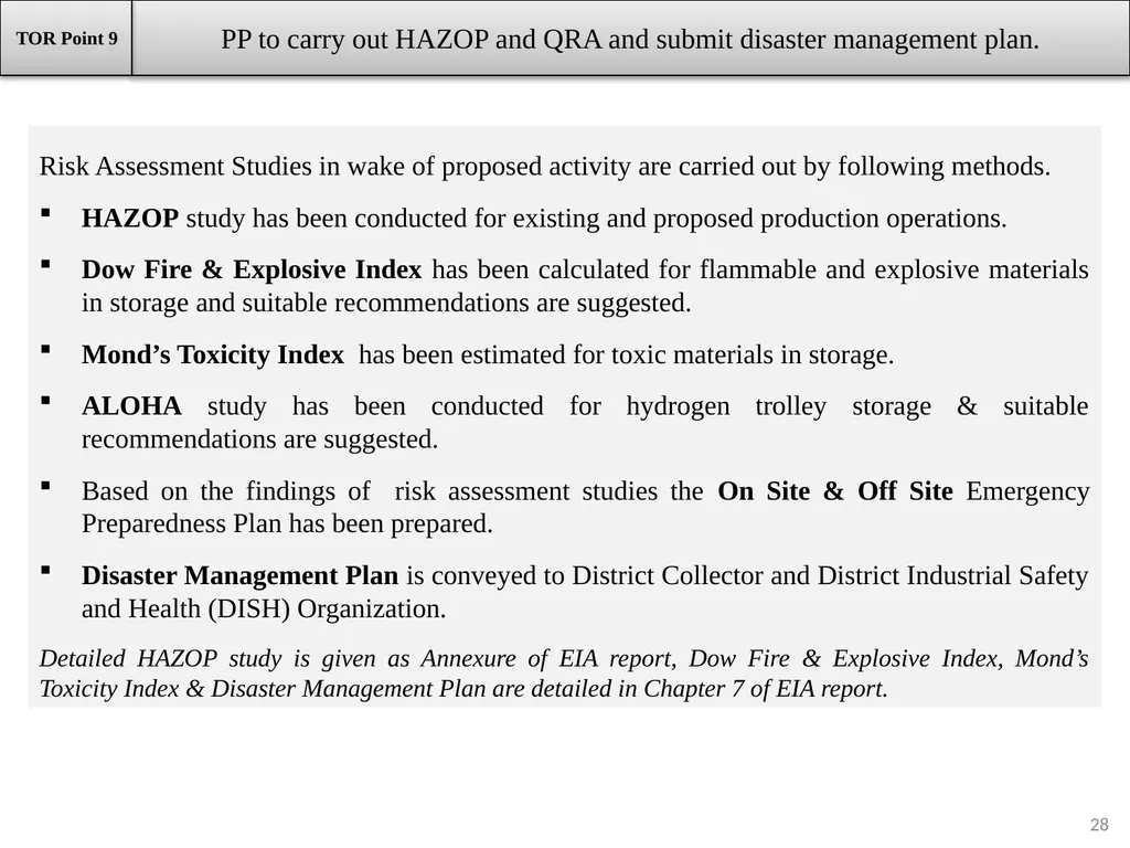 About Project & Project Proponent M/s Insulations - slide 28 of 70