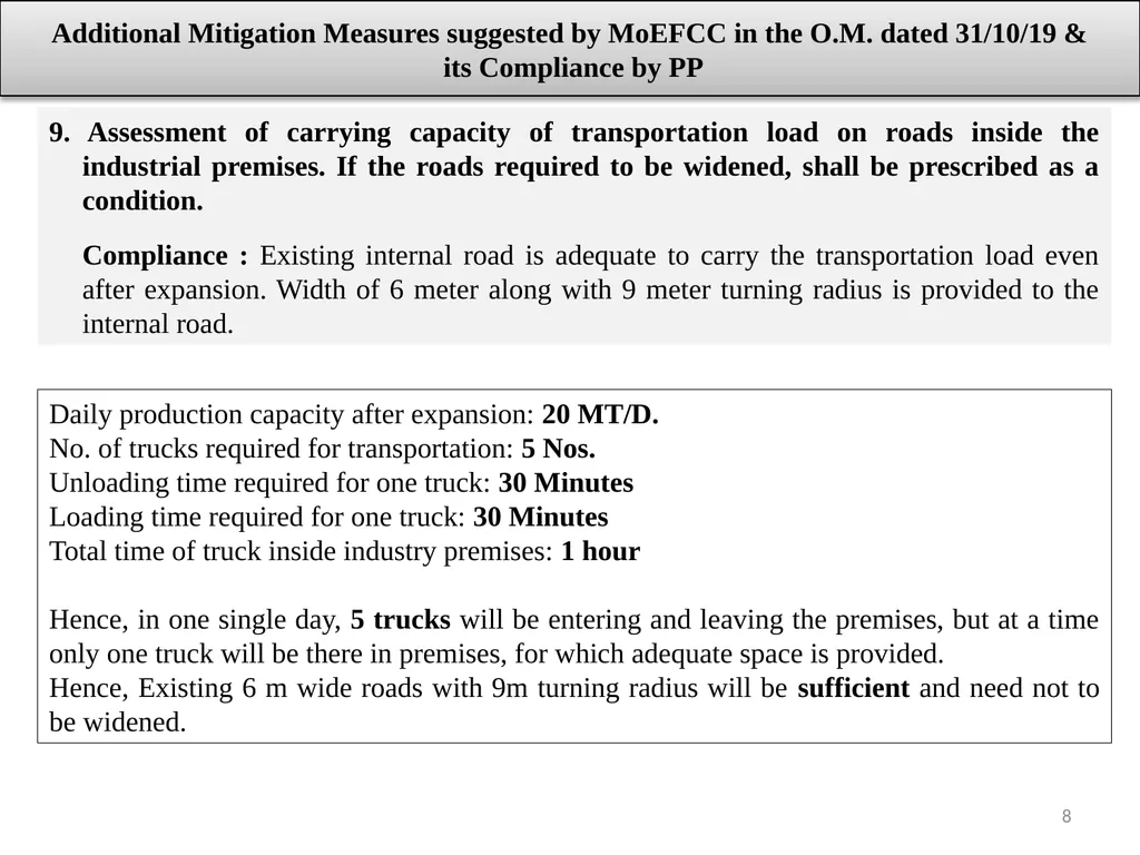 About Project & Project Proponent M/s Insulations - slide 8 of 70