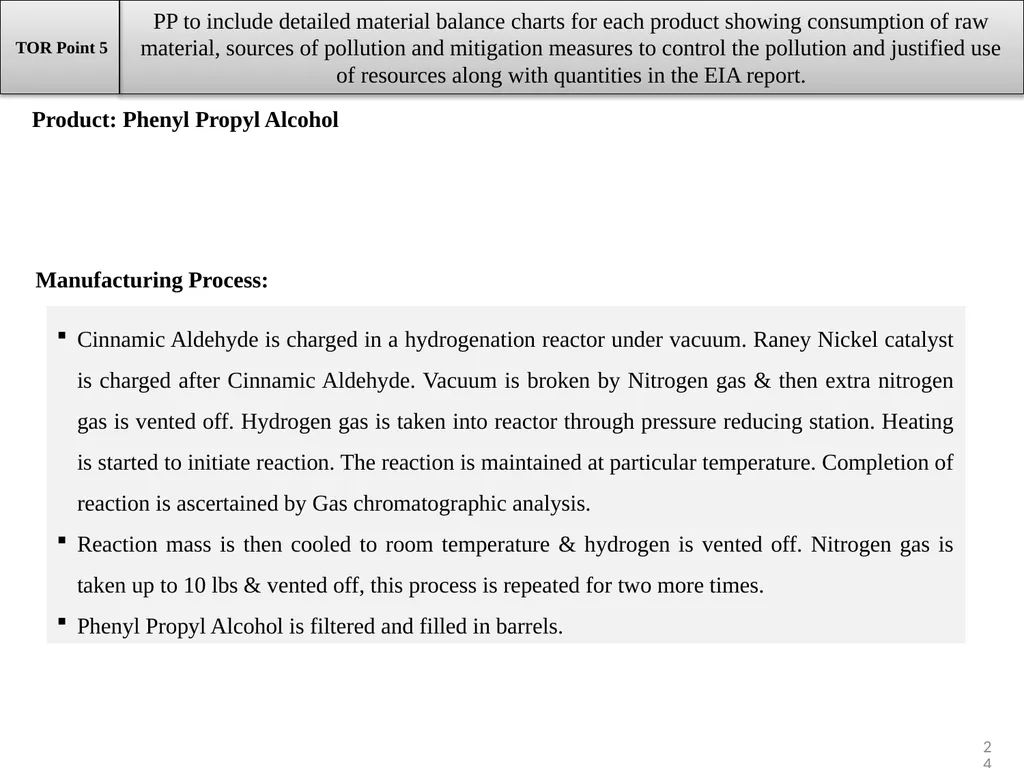 About Project & Project Proponent M/s Insulations - slide 24 of 70
