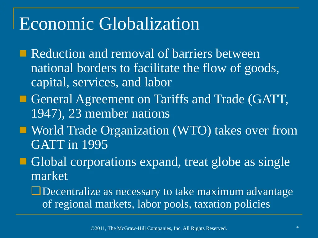 A World without Borders * ©2011, The McGraw-Hill - slide 7 of 21