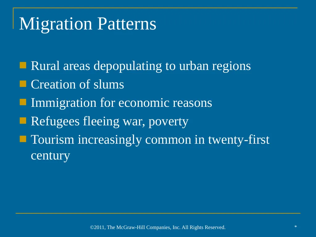 A World without Borders * ©2011, The McGraw-Hill - slide 21 of 21