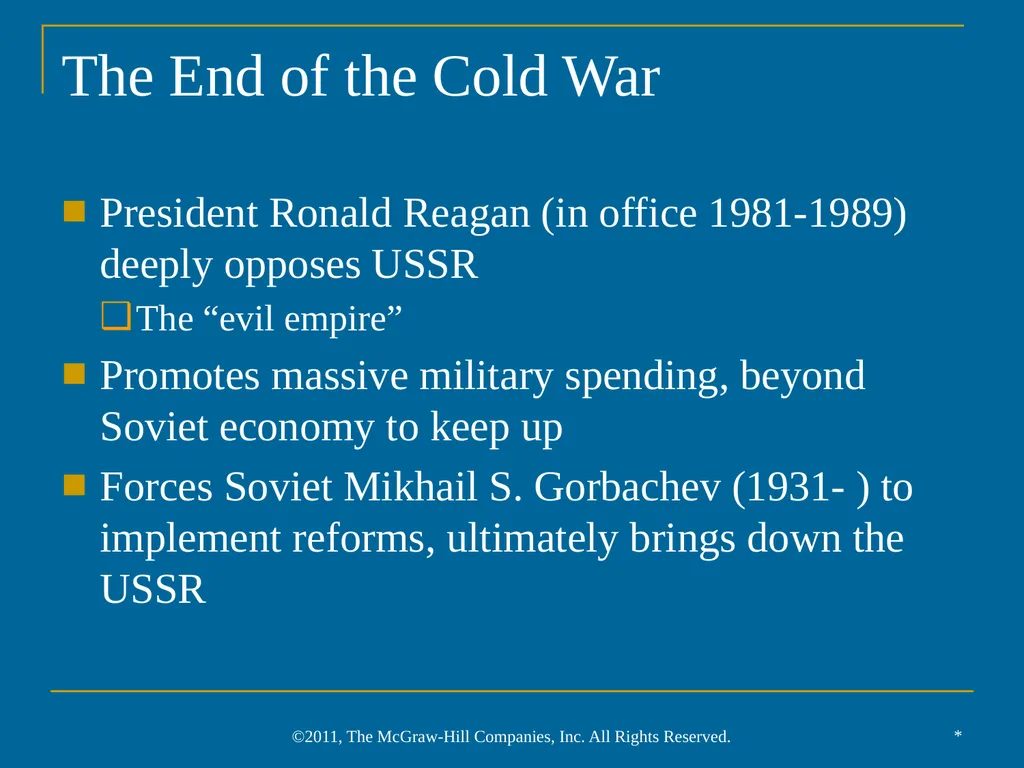 A World without Borders * ©2011, The McGraw-Hill - slide 2 of 21