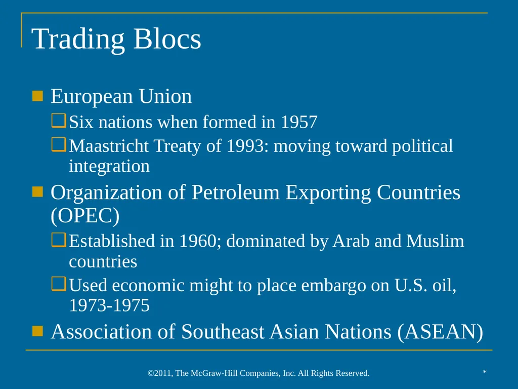 A World without Borders * ©2011, The McGraw-Hill - slide 9 of 21