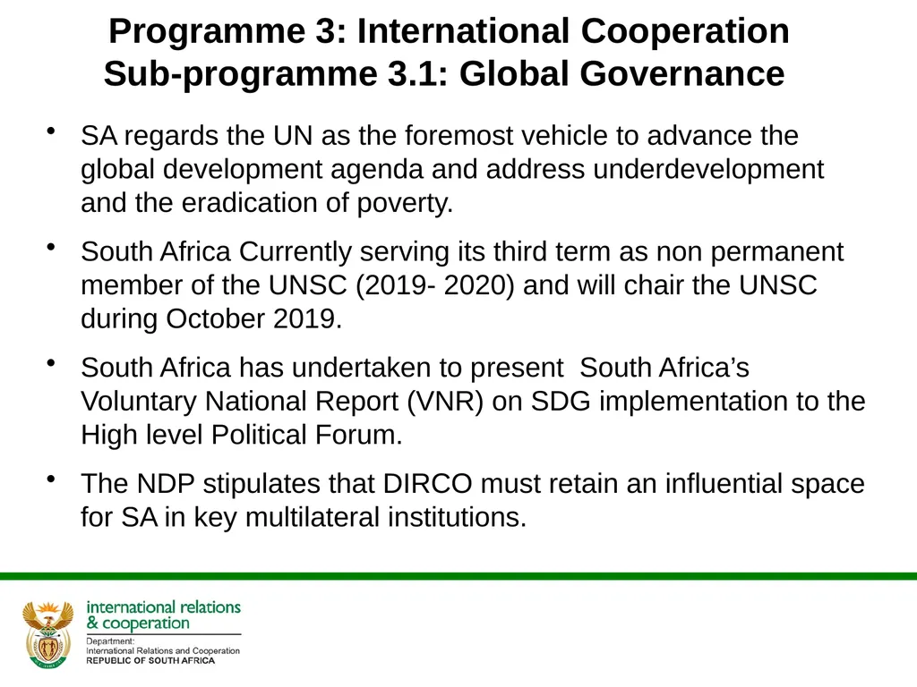 PRESENTATION ON THE ANNUAL PERFORMANCE PLAN - slide 25 of 45