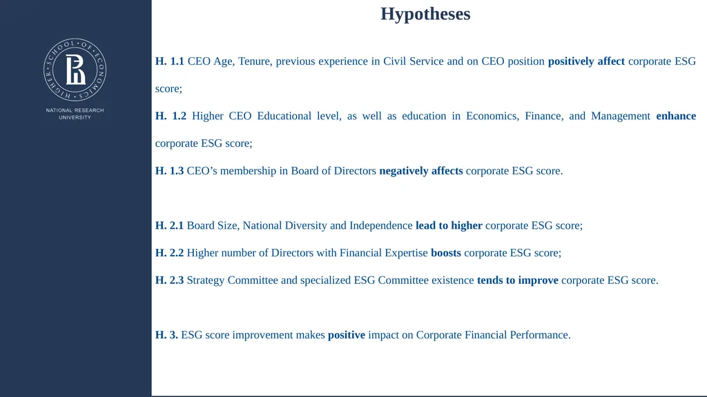 How corporate governance affect esg and financial - slide 6 of 17