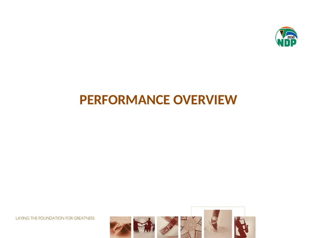 second QUARTER PERFORMANCE REPORT Director-General - slide 3 of 53