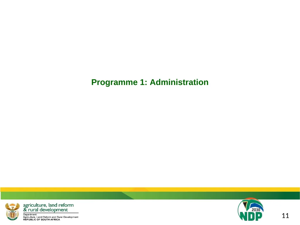 DALRRD 2021/22 ANNUAL PERFORMANCE PLAN (APP) - slide 19 of 42