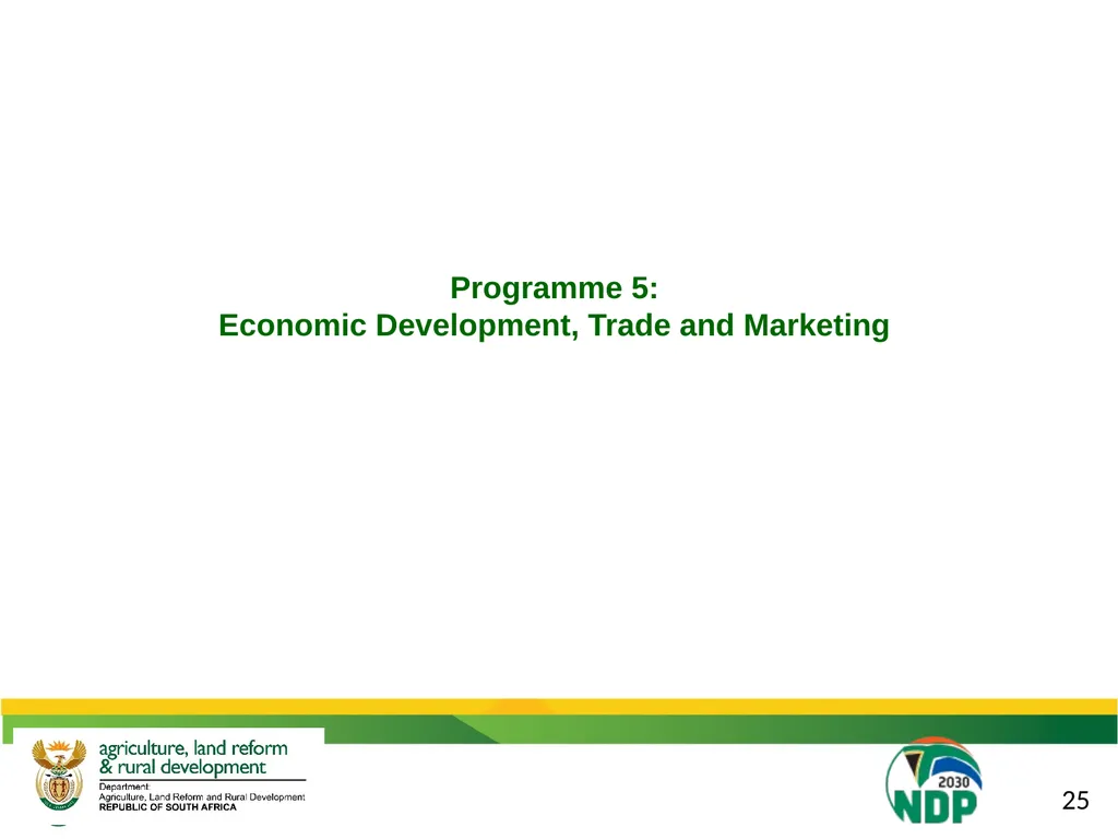 DALRRD 2021/22 ANNUAL PERFORMANCE PLAN (APP) - slide 33 of 42