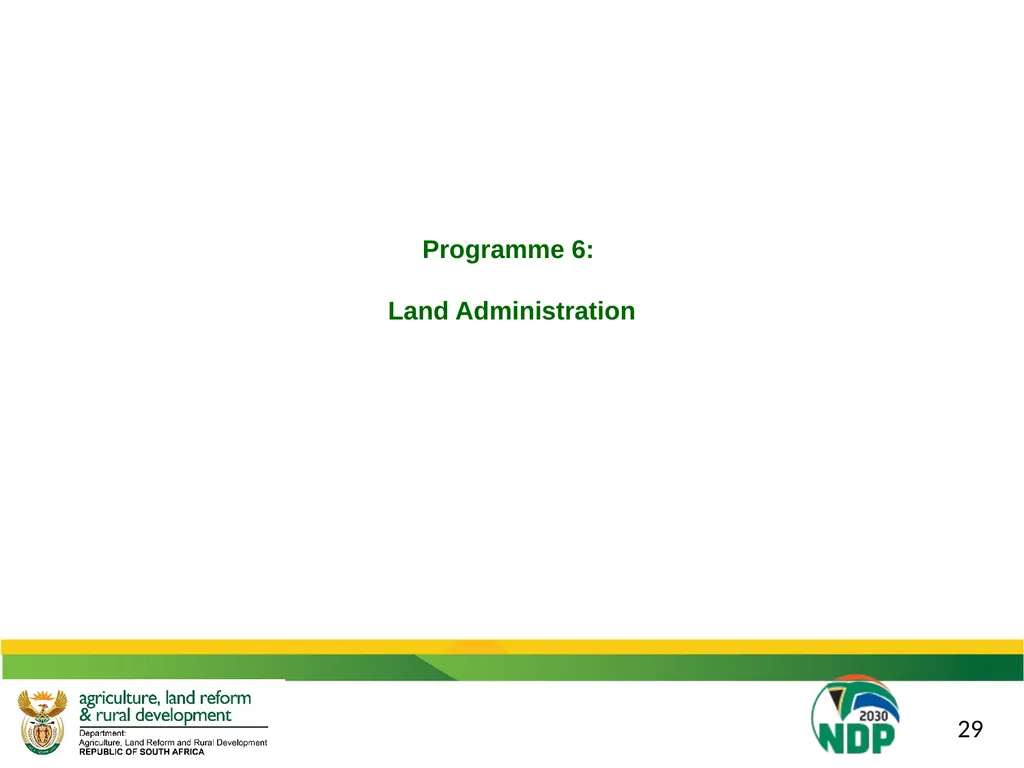 DALRRD 2021/22 ANNUAL PERFORMANCE PLAN (APP) - slide 37 of 42