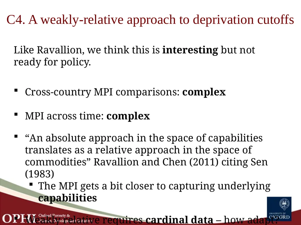 Scrutinising the MPI: Brief reflections on Dotter - slide 23 of 27