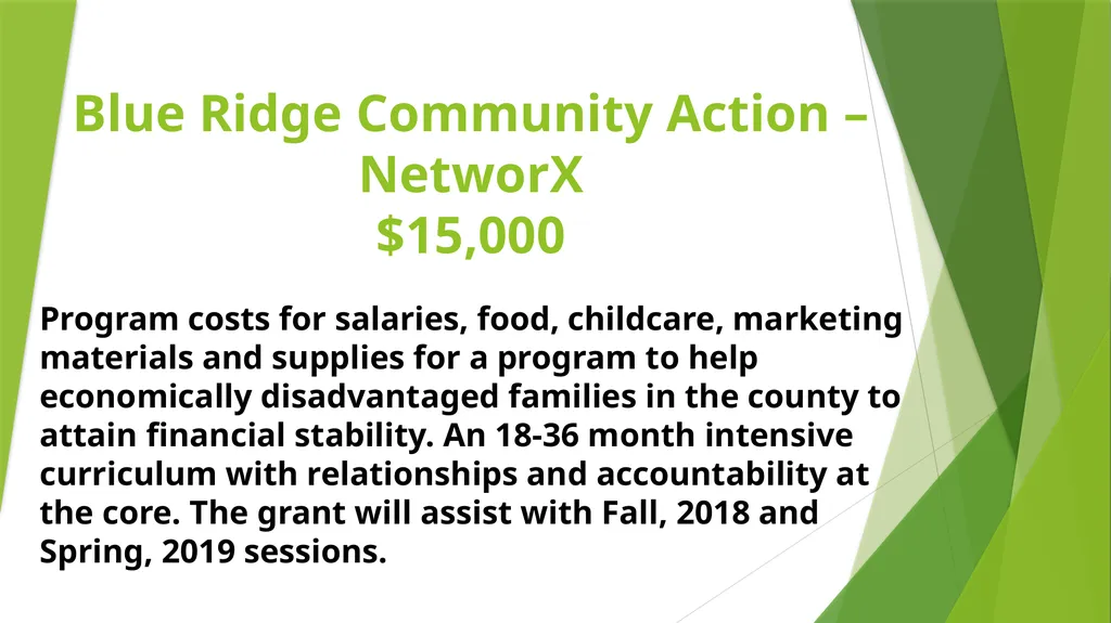 A Healthy Connection Honoring Our 2018 Grant - slide 42 of 54