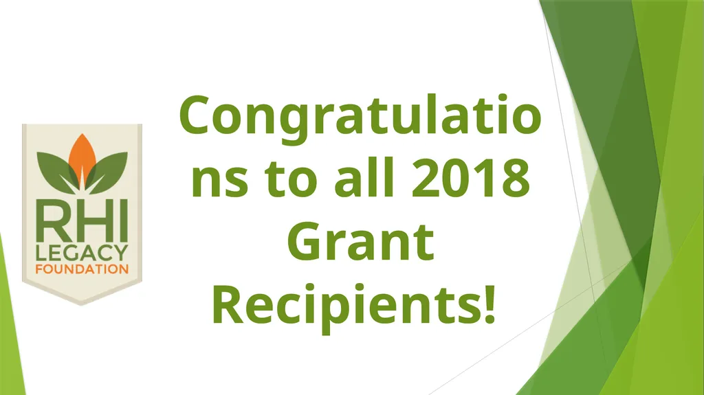 A Healthy Connection Honoring Our 2018 Grant - slide 52 of 54