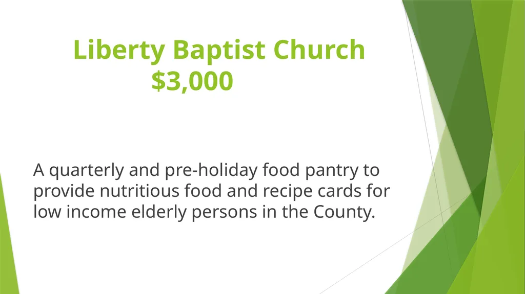 A Healthy Connection Honoring Our 2018 Grant - slide 30 of 54