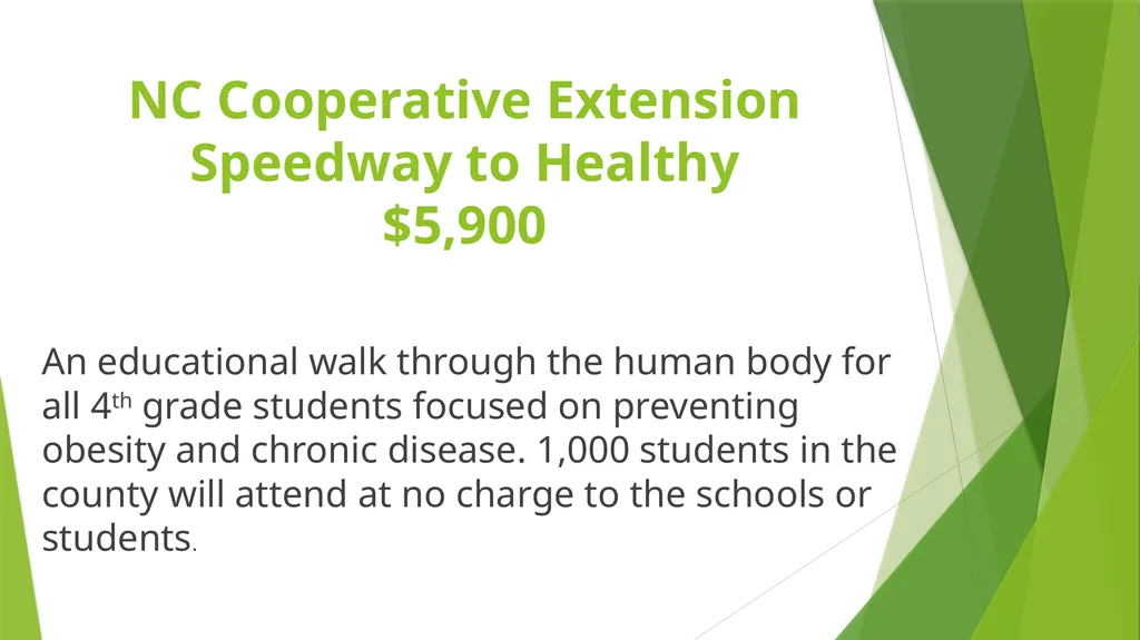 A Healthy Connection Honoring Our 2018 Grant - slide 31 of 54