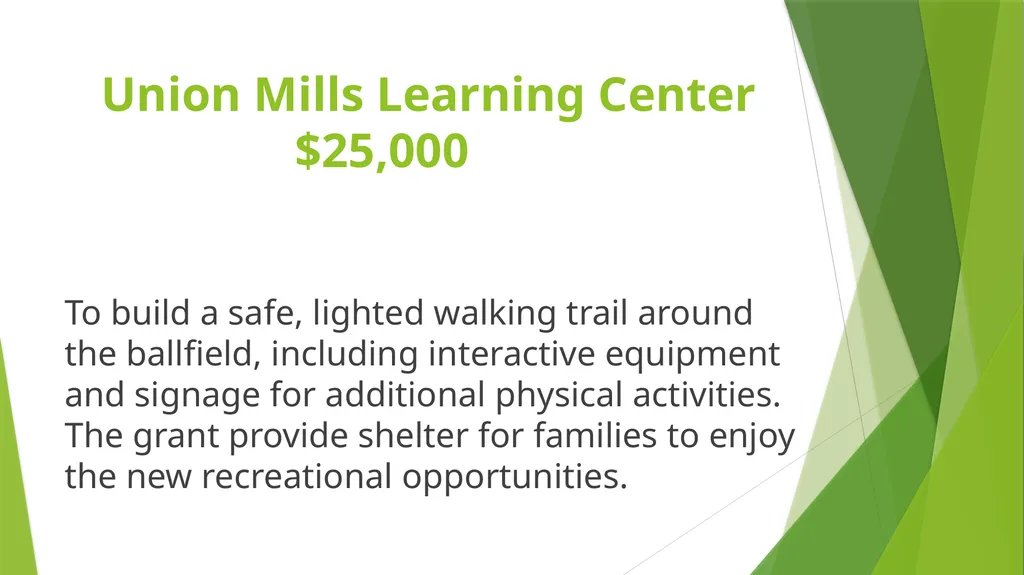 A Healthy Connection Honoring Our 2018 Grant - slide 11 of 54