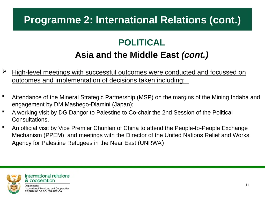 Quarter 4 Report on Performance Information and - slide 11 of 45