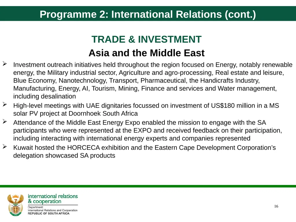 Quarter 4 Report on Performance Information and - slide 16 of 45