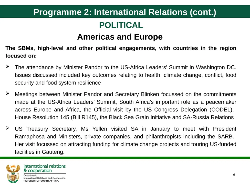 Quarter 4 Report on Performance Information and - slide 6 of 45