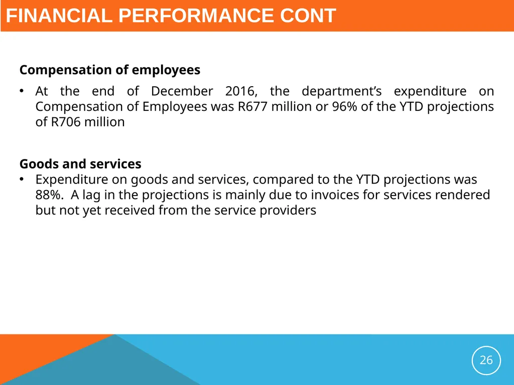 Presentation to the Portfolio Committee on Trade - slide 26 of 37