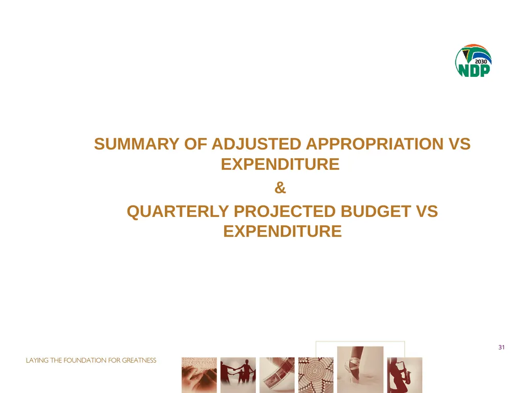 fourth QUARTER PERFORMANCE REPORT - slide 31 of 52