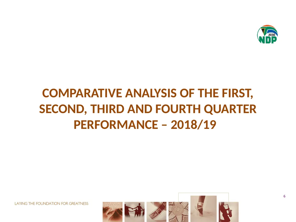 fourth QUARTER PERFORMANCE REPORT - slide 6 of 52