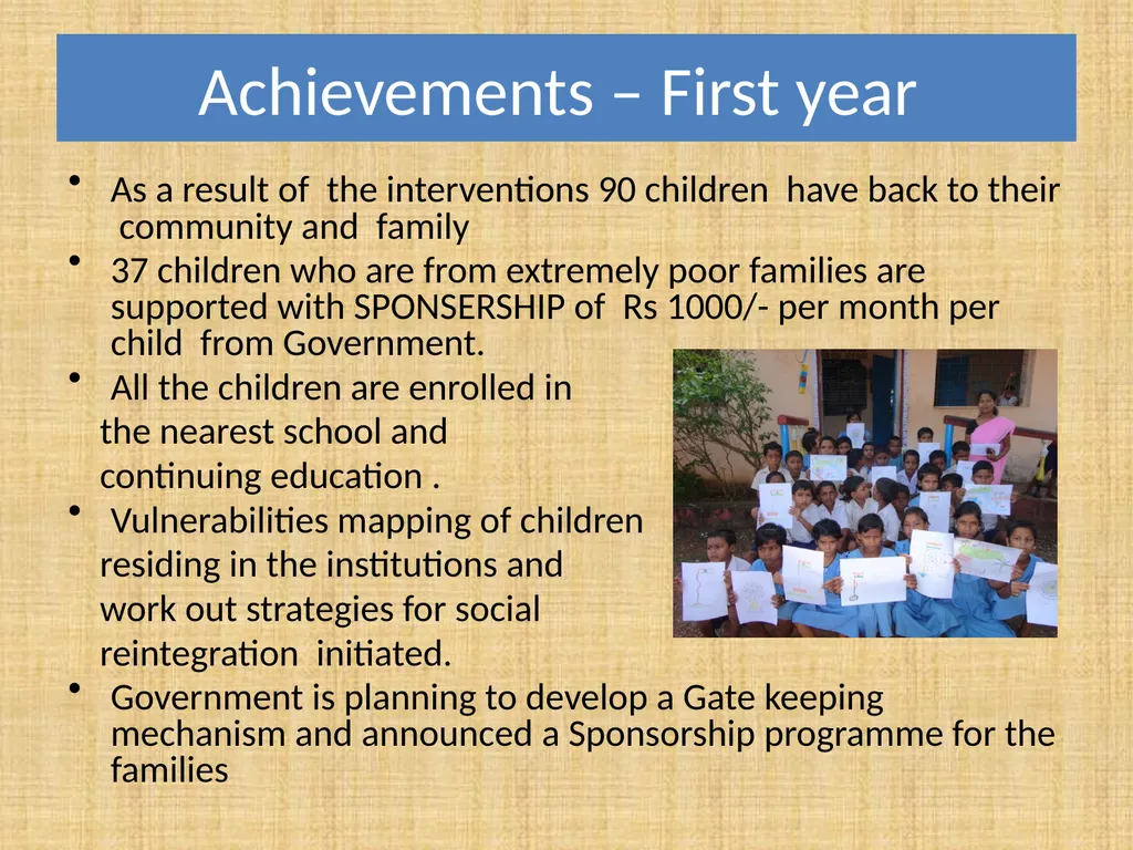 De-institutionalization and Family Reunification - slide 16 of 21