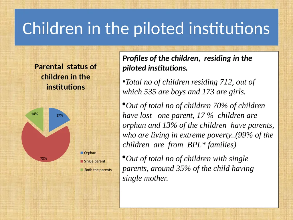 De-institutionalization and Family Reunification - slide 12 of 21