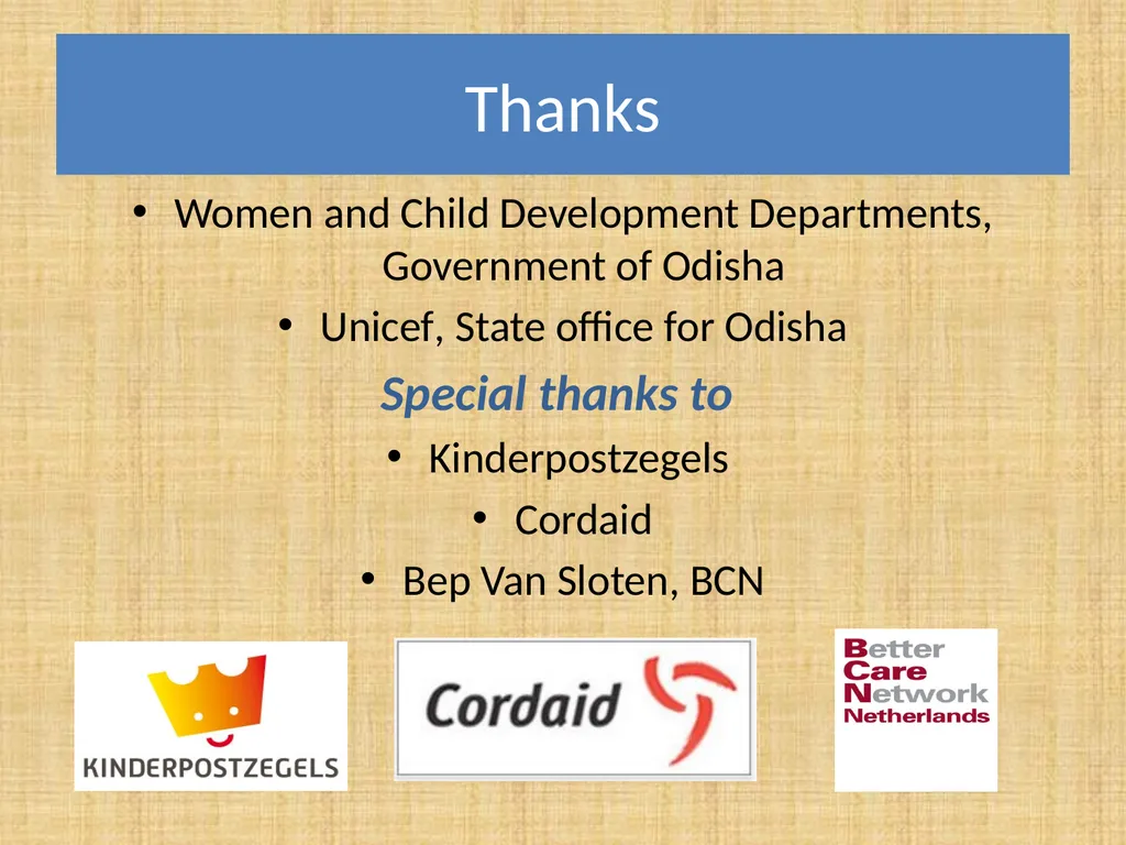 De-institutionalization and Family Reunification - slide 21 of 21