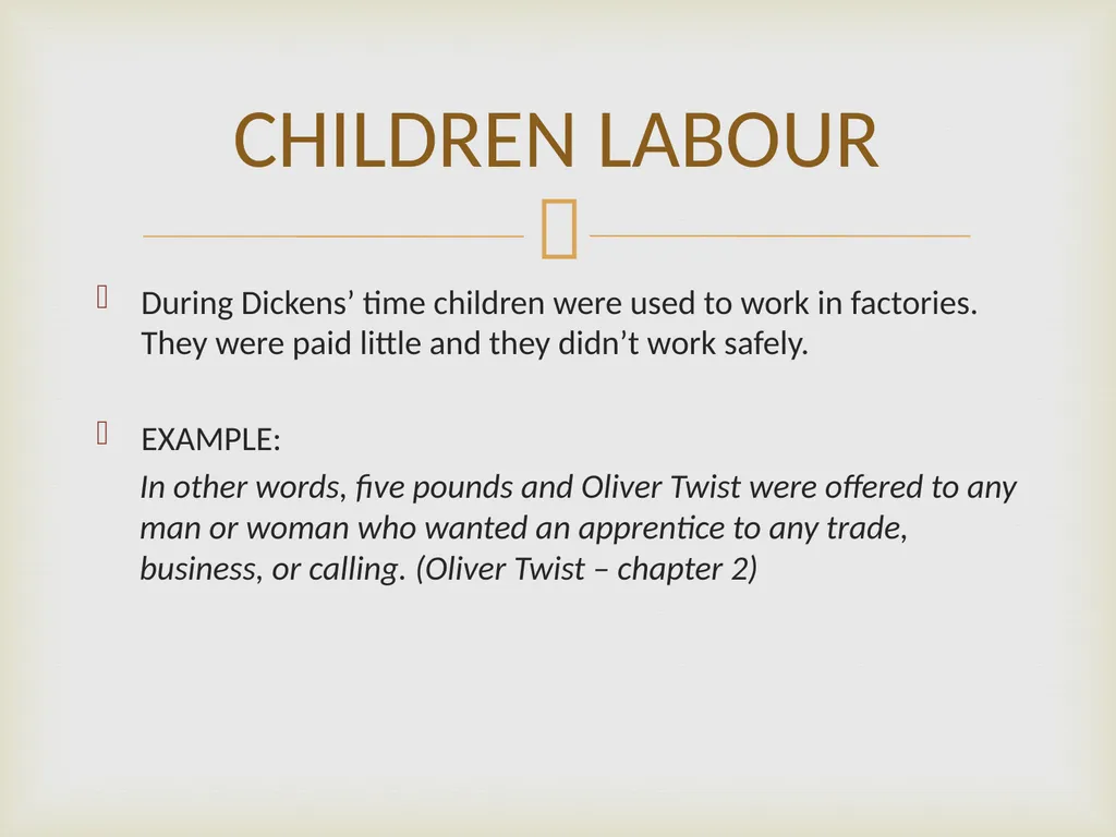 SIMILARITIES AND DIFFERENCES: C. Dickens’ fiction - slide 8 of 12