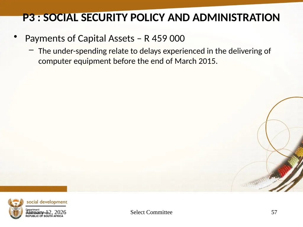"Building a Caring Society. Together" 1 DSD Annual - slide 57 of 108