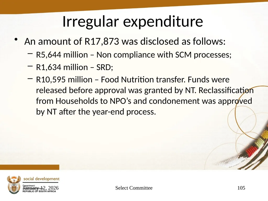 "Building a Caring Society. Together" 1 DSD Annual - slide 105 of 108