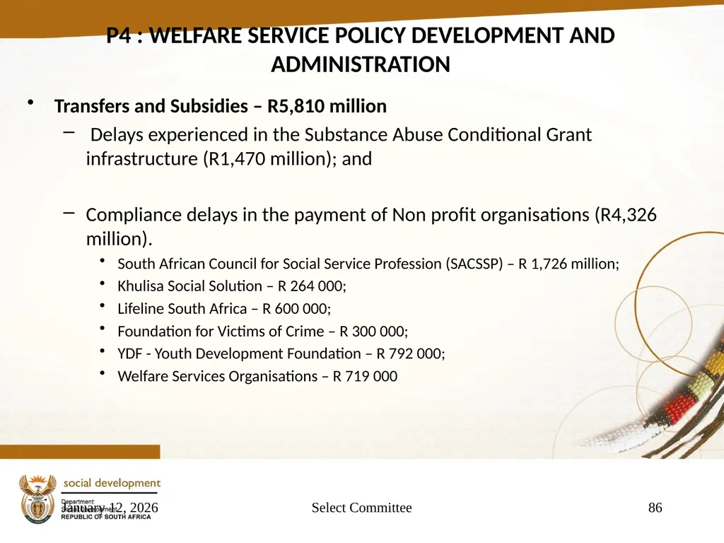 "Building a Caring Society. Together" 1 DSD Annual - slide 86 of 108