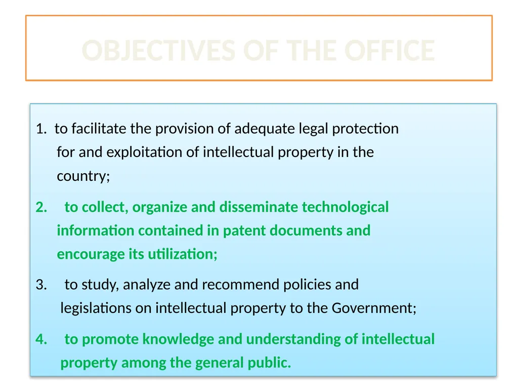 May 6 to 8, Cairo/Egypt Second WIPO Inter-Regional - slide 6 of 34