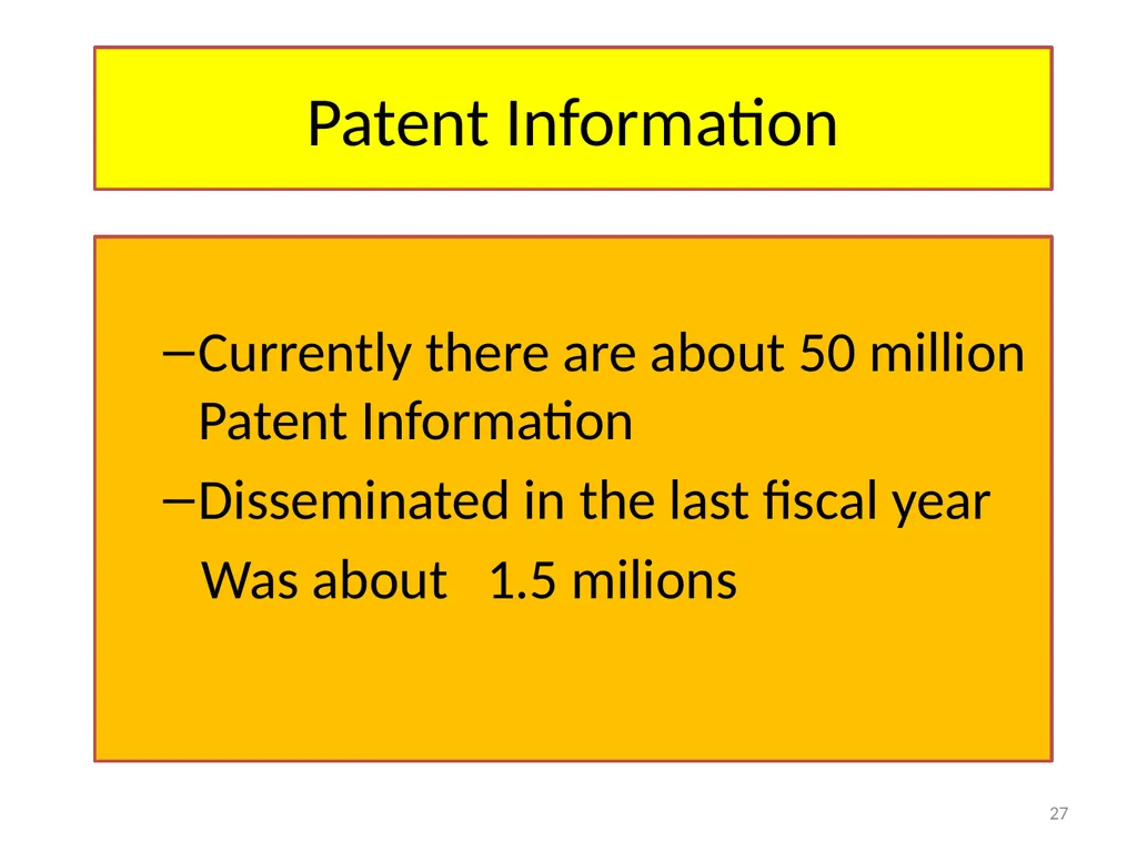 May 6 to 8, Cairo/Egypt Second WIPO Inter-Regional - slide 27 of 34