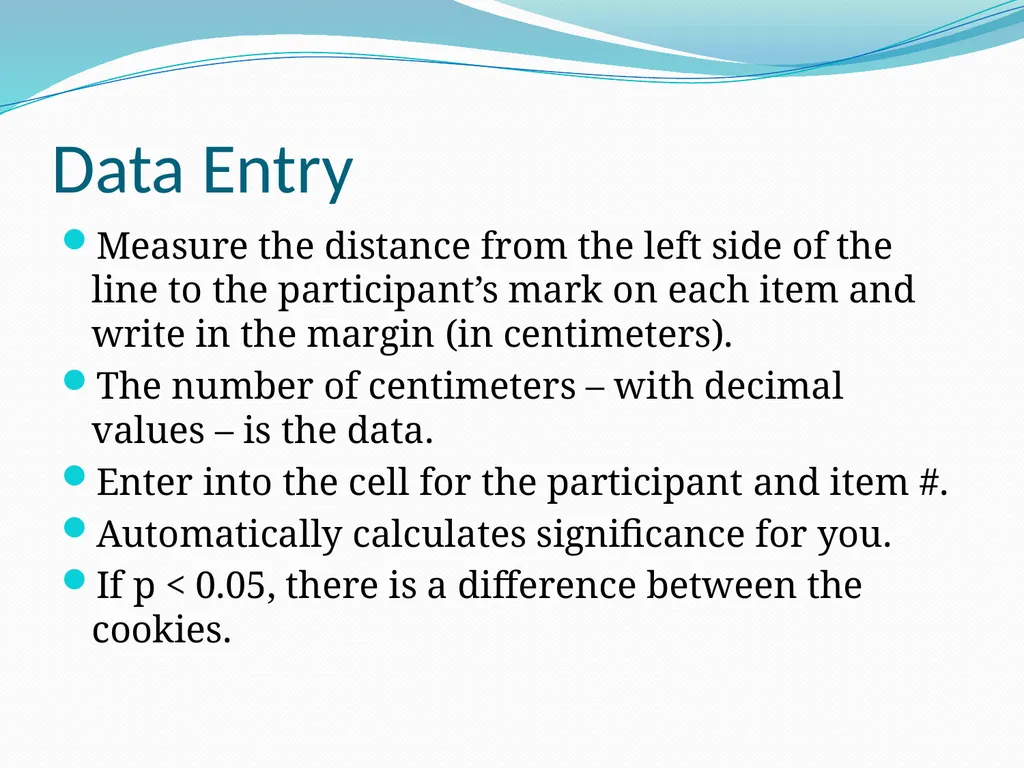 Sensory Evaluation Food & Nutritional Sciences - slide 5 of 11